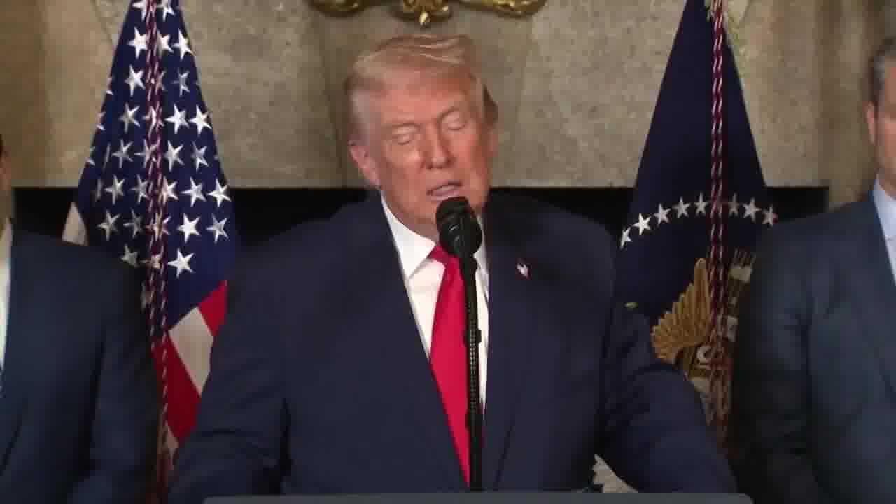 U.S. President Donald J. Trump has resumed his demand for Greenland, stating earlier today during the event announcing the Trump-class battleship, “We need Greenland for national protection. They have a very small population. They say Denmark, but Denmark has spent no money, they have no military protection. They say that Denmark was there 300 years ago or something with a boat, well we were there with boats too I’m sure. So we’ll have to work it all out… We need Greenland for national security, not for minerals - we have so many sites for minerals and oil and everything - we have more oil than any other country in the world. We need Greenland for national security.”