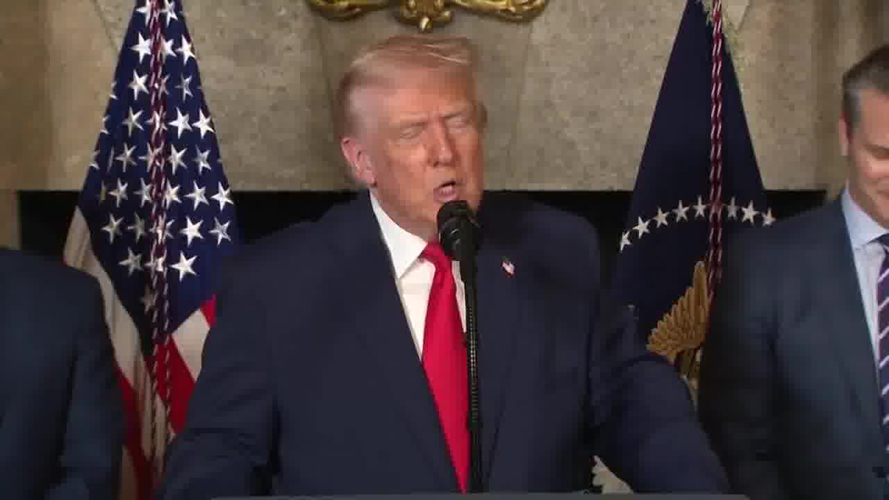 U.S. President Donald J. Trump has resumed his demand for Greenland, stating earlier today during the event announcing the Trump-class battleship, “We need Greenland for national protection. They have a very small population. They say Denmark, but Denmark has spent no money, they have no military protection. They say that Denmark was there 300 years ago or something with a boat, well we were there with boats too I’m sure. So we’ll have to work it all out… We need Greenland for national security, not for minerals - we have so many sites for minerals and oil and everything - we have more oil than any other country in the world. We need Greenland for national security.”