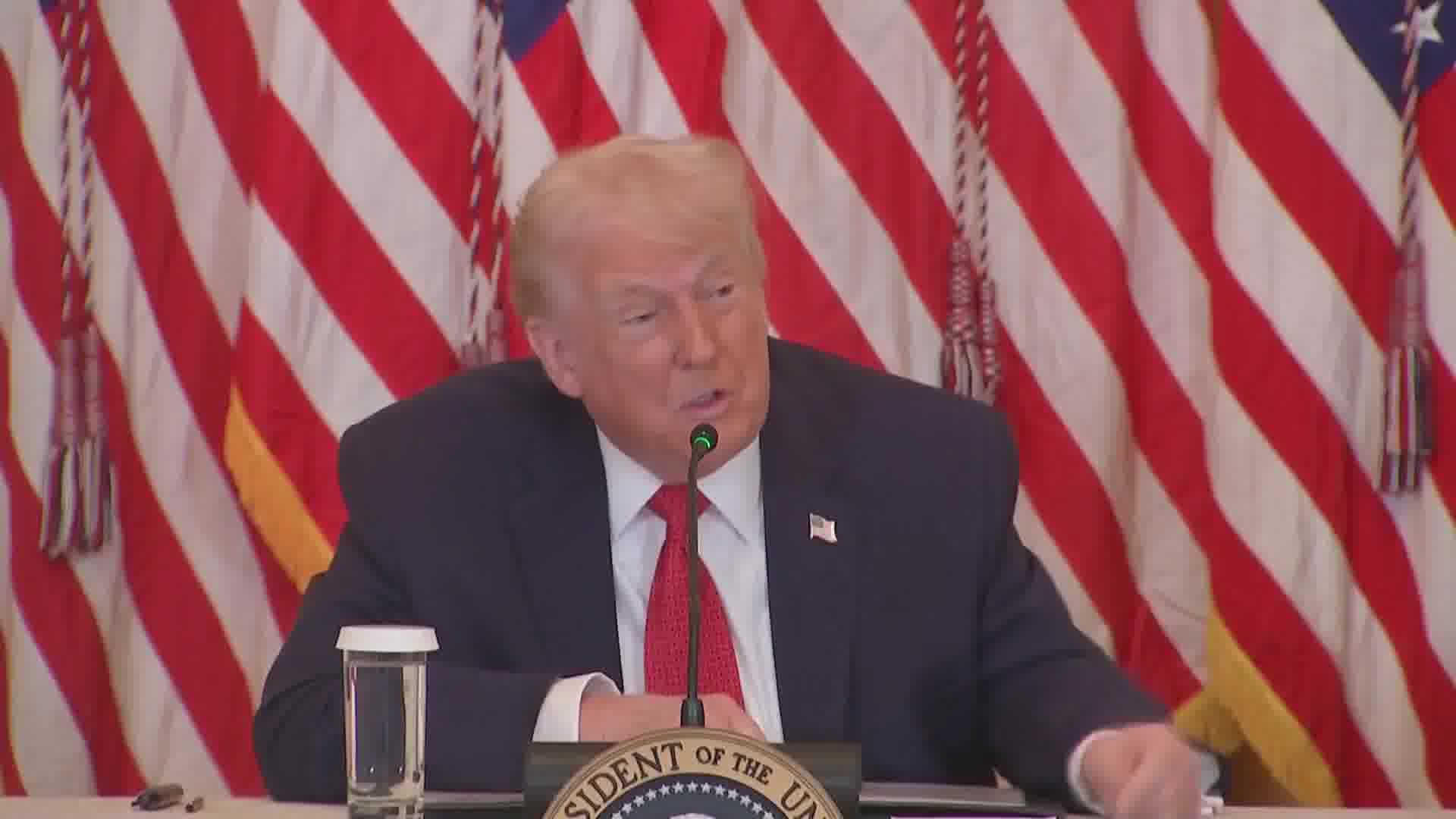 Trump:  I may put a tariff on countries if they don't go along with Greenland because we need Greenland for national security