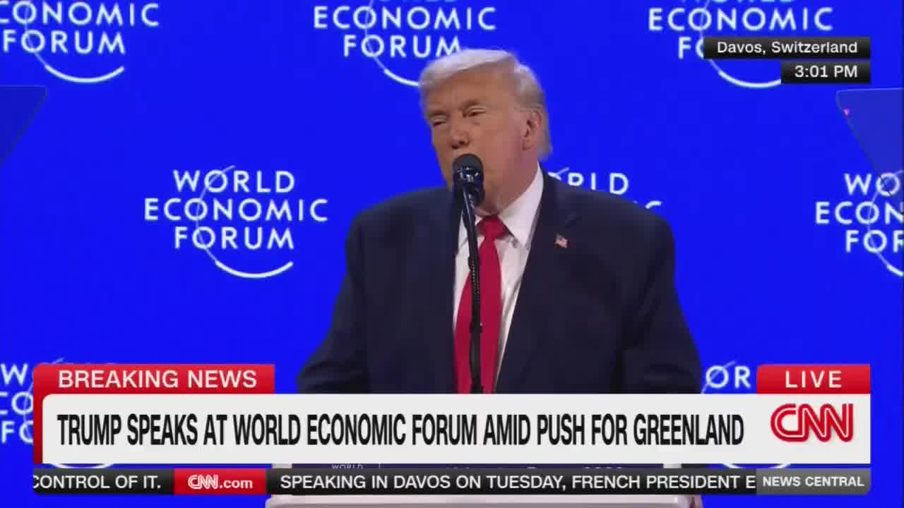 Trump: And then after the war, which we won, without us, you'd all be speaking German and a little Japanese. After the war, we gave Greenland back to Denmark. How stupid were we to do that How ungrateful are they now…