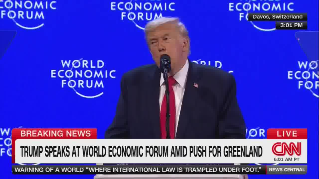 Trump: And then after the war, which we won, without us, you'd all be speaking German and a little Japanese. After the war, we gave Greenland back to Denmark. How stupid were we to do that How ungrateful are they now…